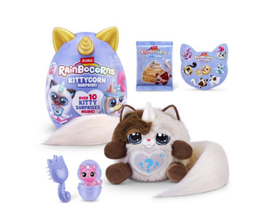 Kittycorn Surprise Series 3 by ZURU, Plush Toy, Collectible Plush Stuffed Animal