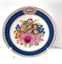 The Royal Horticulture Society 1985 Chelsea Flower Show Plate 9 1/4" Diameter