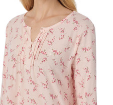NWT Ralph Lauren BLUSH PINK DITSY FLORAL 37" Jersey Knit Nightgown Women's 2X