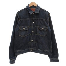 Levi's 507XX 2nd Type Denim Jacket 90s Indigo Blue Men's Size 42 Cotton