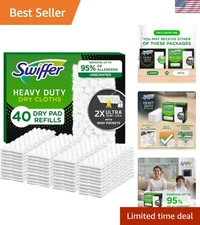 Brand New Sweeper Heavy Duty Mop Pad Refills - 20 Count, Pack of 2,  Version,...