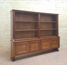 ANTIK!großes Regal restauriert Art Déco um 1930 Eiche Bücher-Regal Bücherschrank