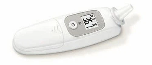 Beurer FT78 Ear Thermometer with Temperature Alarm - Uses Protective Cap