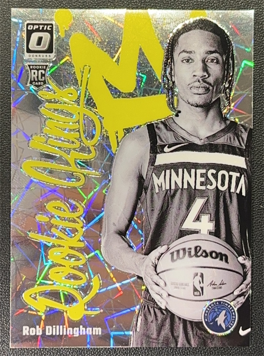 2024-25 Panini Donruss Optic Rob Dillingham RC Rookie Kings Silver Prizm SSP #15