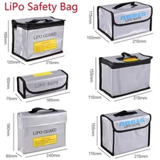 Lipo Guard Fireproof Safety Bag Explosion Proof Battery Safe for RC FPV Drone