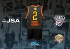 Shai Gilgeous-Alexander Signed Auto Nike Thunder NBA Finals Jersey JSA COA BJ6