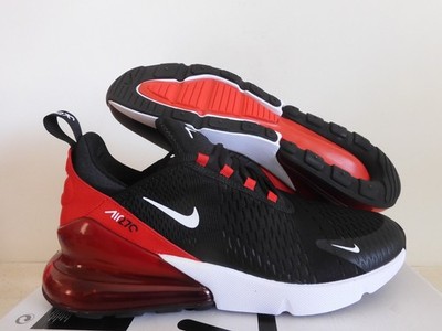 Nike Air Max 270 Black-White-University Red Sz 11 [AH8050-022]