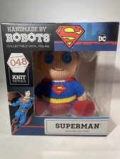 SEALED NIB 2021 HANDMADE BY ROBOTS KNIT SERIES SUPERMAN 048 VINYL FIGURE