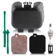 Air Filter & Cover & Fuel Line & Fuel Filter & Spark Plug Kit For Stihl BG50