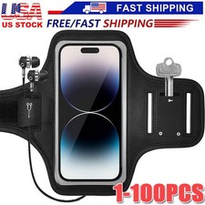 Waterproof Armband Case Sports Running Exercise Arm Band Phone Holder KeyBag LOT
