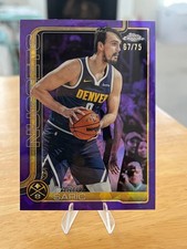 2025-26 Topps Chrome Sapphire Dario Saric Purple /75 🔥67/75 🔥
