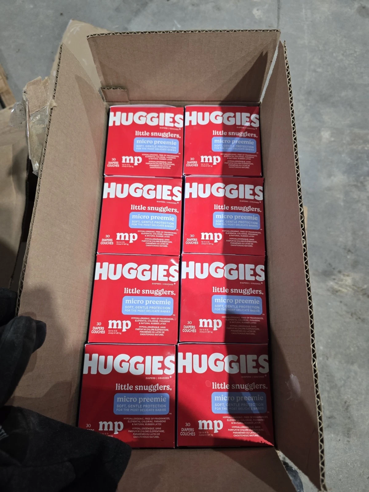 Huggies Micro Preemie Diapers 30ct MP Up To 4 Lbs
Opens in a new window or tab
