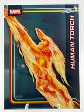 2026 Topps Chrome Marvel Human Torch #51 Base