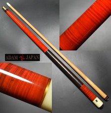 Vintage 1970s Adam Super Red Cue Brass Joint Classic Rare Billiards Pool stick
