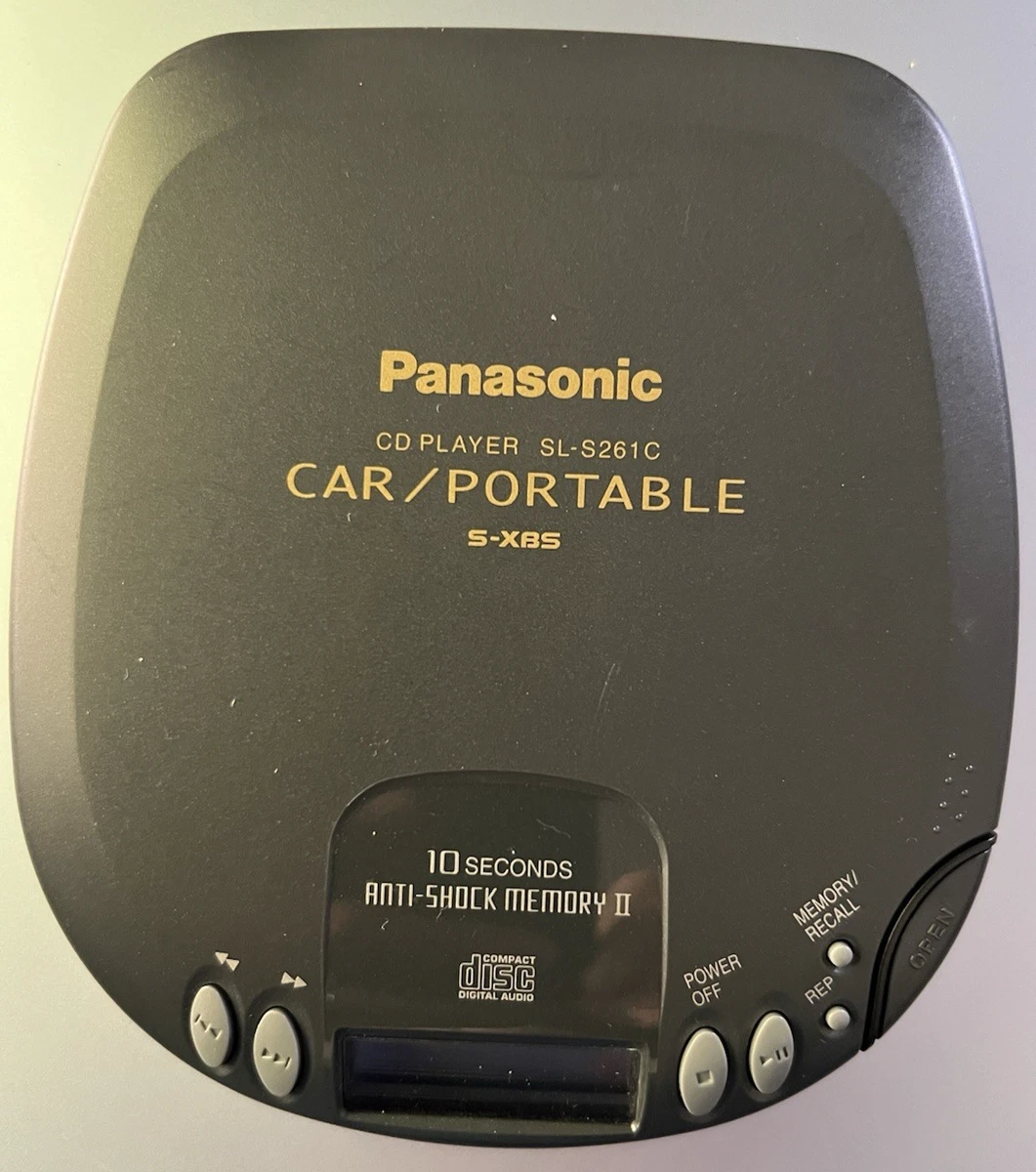 松下黑色个人CD 播放器| eBay