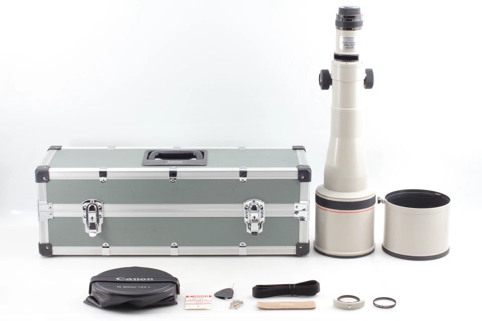 🎦【 MINT in Trunk 】Canon New FD 800mm f/5.6 L Telephoto MF Lens w/ Hood JAPAN - Image 4 of 4