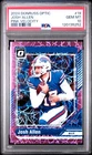 2024 PANINI DONRUSS OPTIC PINK VELOCITY #19 JOSH ALLEN 56/80 PSA 10
