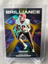 2024 Panini Prizm Draft Picks Brilliance HINES WARD Gold Prizm /10 UGA STEELERS