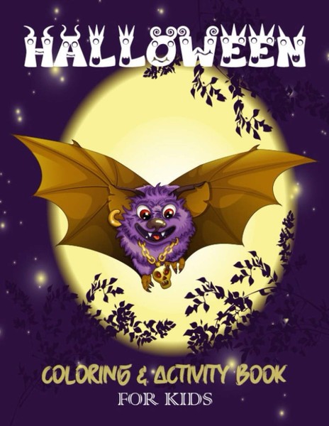 Halloween Malbuch FüR Kinder, RäTsel, Ausmalen, KostüMparty, Lernbuch-image