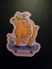 Dunkin Donuts Sticker. New. Rare