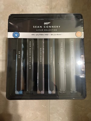007 The Sean Connery James Bond 6-Film Collection 4K SteelBook UHD Blu-ray (UK)