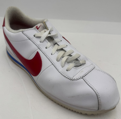 Nike Cortez Basic Leather OG Men's Sneakers 14 White Forrest Gump Athletic Shoes