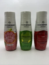 3x- SodaStream Variety Pack Drink Mixes, 0 Calories, 14.9 Oz Cola Lime Pink 0226