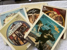 Vintage CED Video Disc Movies - Group 12 - 5 Discs - King Kong, etc