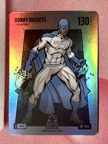 Bo Jackson Battle Arena ‘Donny Buckets’ Luka Doncic Silver Steel #SBF-7