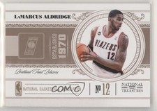 2010-11 Playoff National Treasures 82/99 LaMarcus Aldridge #84 9c6