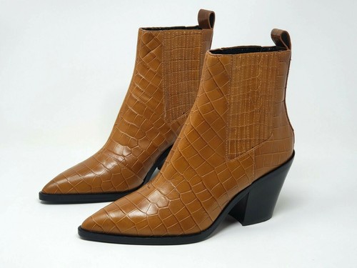 Alice + Olivia Westra Crocodile Print 