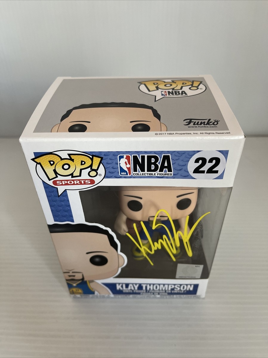 スポーツ Funko Klay Thompson Autographed Beckett Klay Thompson Signed Autographed Golden State Warriors Funko