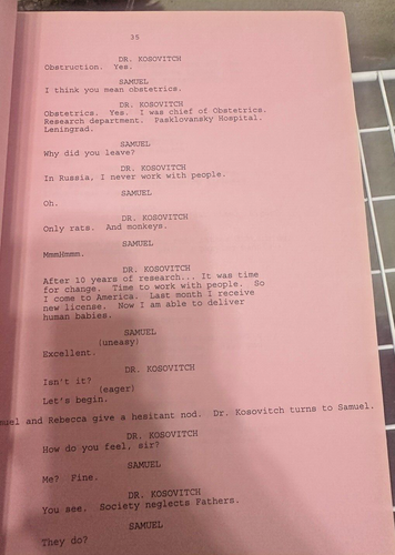 Nine Months ORIGINAL MOVIE SCREENPLAY SCRIPT Revisions 1994 20th Fox 1492 Films - Picture 5 of 10