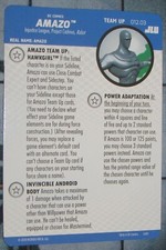 TEAM UP AMAZO 012.03 HAWKGIRL Justice League Unlimited DC HeroClix JLU