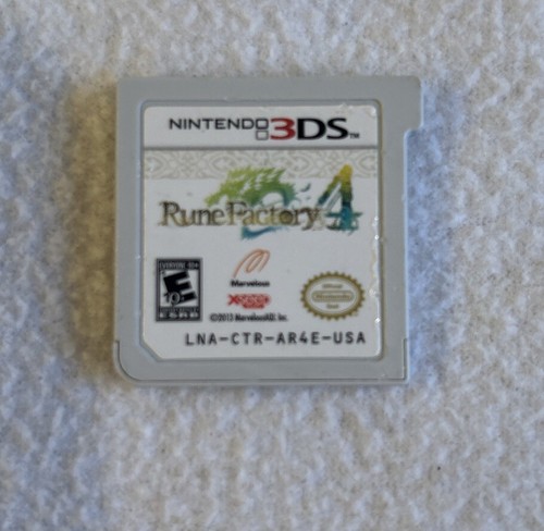 Rune Factory 4 (Nintendo 3DS, 2013) - CIB COMPLETE Video Game E Everyone - Picture 4 of 5