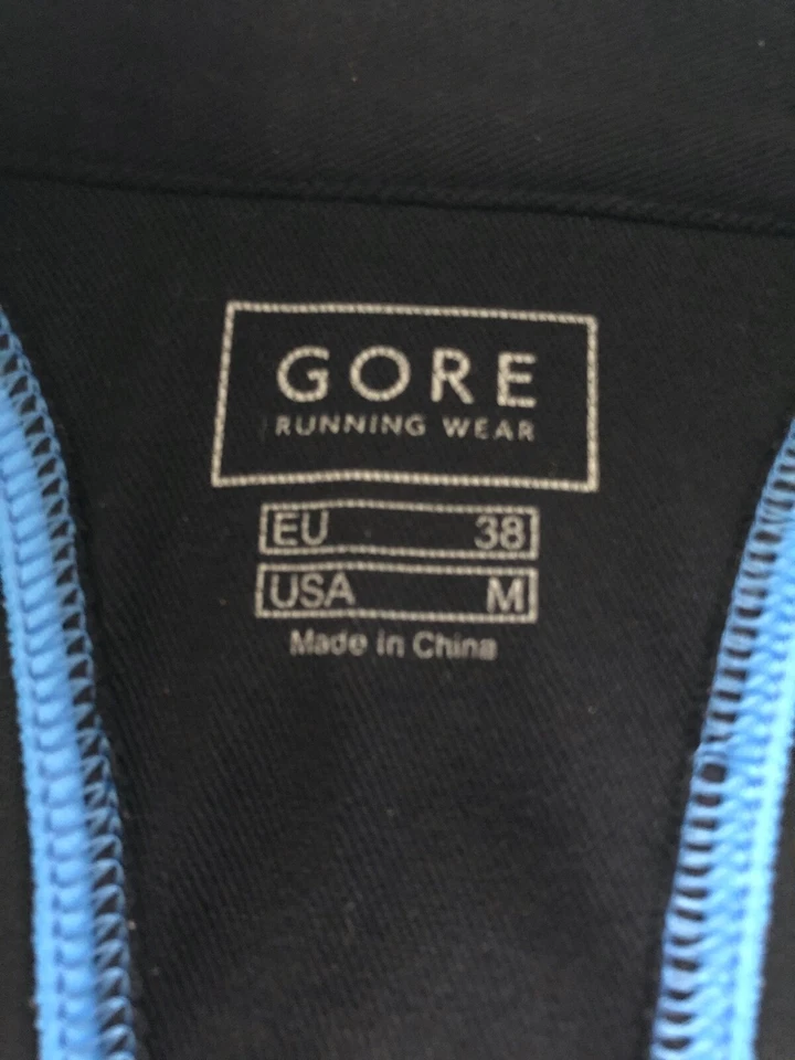 Gore Windstopper Running Jacket Athletic Wind Resistant Medium - Image 3 of 4