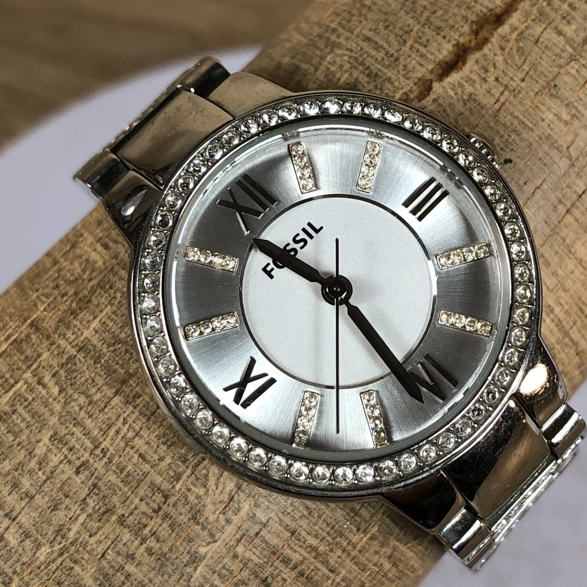 Fossil Virginia Fossil Watches Ladies Silver Women's Fossil Silver
