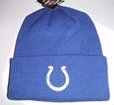 Indianapolis Colts NFL Authentic Beanie Toque Winter Knit Hat Ships In One day