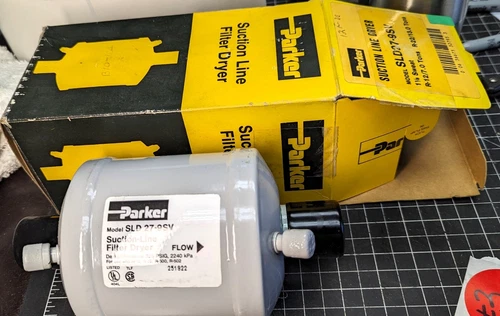 Parker SLD-27-9SV Suction Line Filter Drier 1-1/8” ODF Solder NOS [A6F3] #3