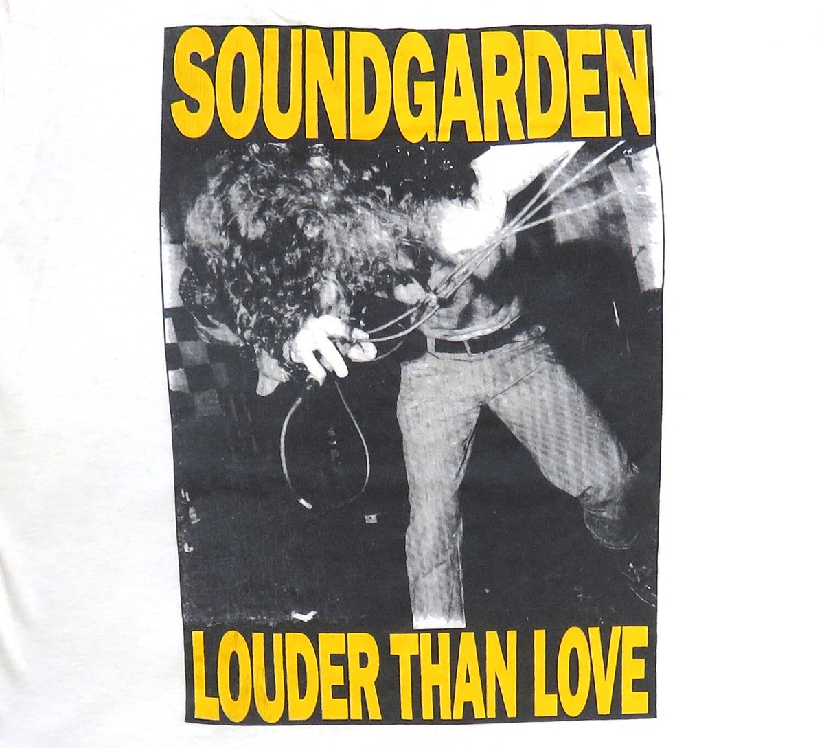 SOUNDGARDEN Louder Than Love Tシャツ XL Vintage Soundgarden Louder Than Love T-Shirt – Justin Reed