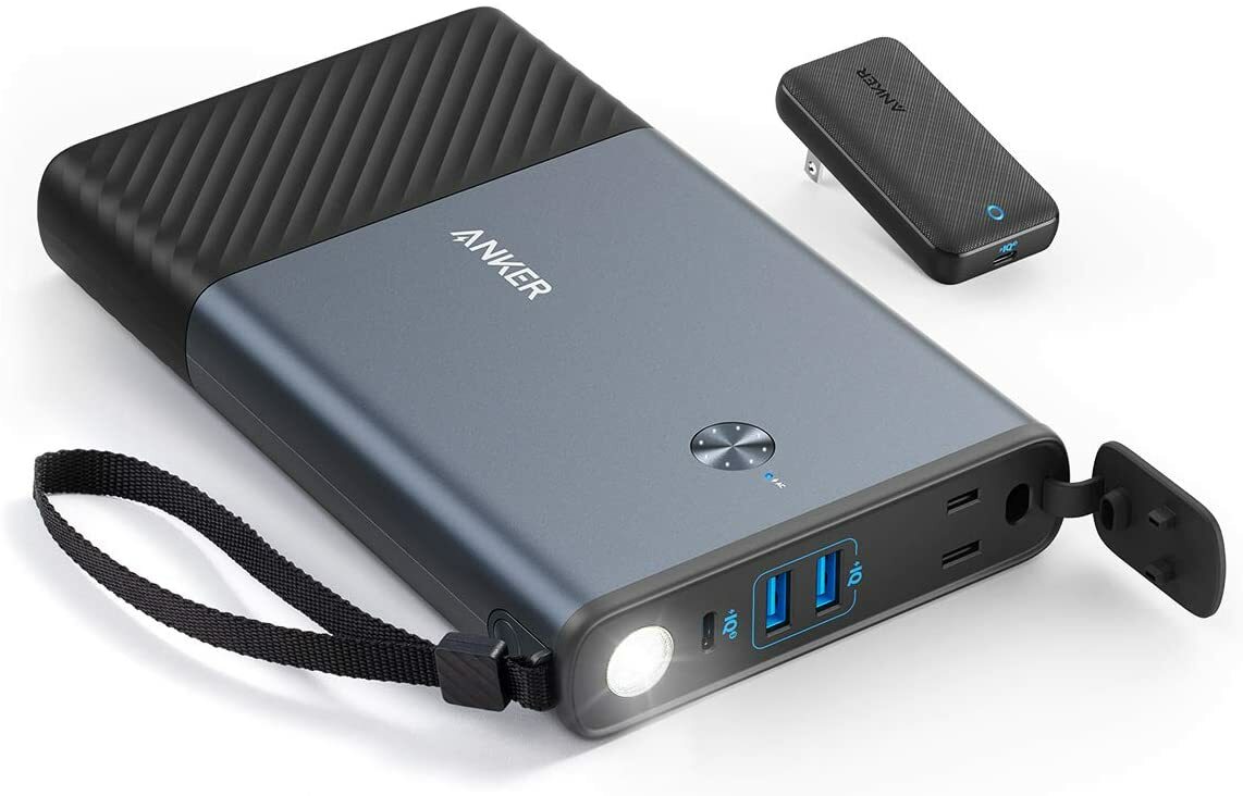 Anker Powerhouse 90, 87.6Wh Portable Charger with 100W AC Outlet/45W USB-C Powe Anker Powerhouse 90, 87.6Wh Portable Charger with 100W AC Outlet/45W USB-C Powe