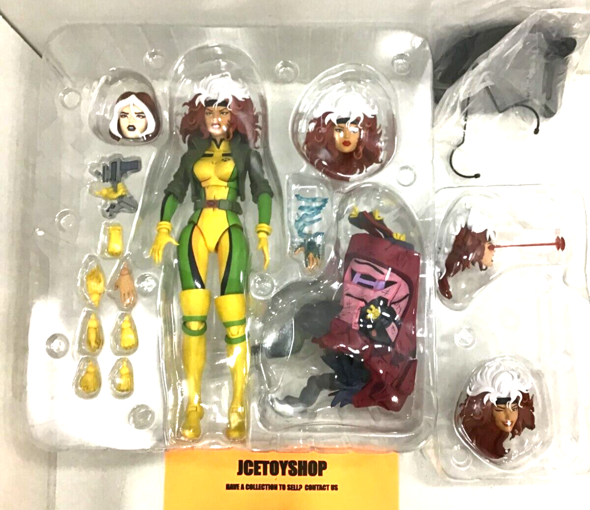 MONDO 1:6 X-MEN LIMITED EDITION ROGUE COMPLETE WITH FAULTY HEADS