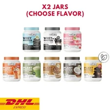 2x Whery Well Whey Plant Protein Powder Drink Meal Replace Choose Flavor 200 g