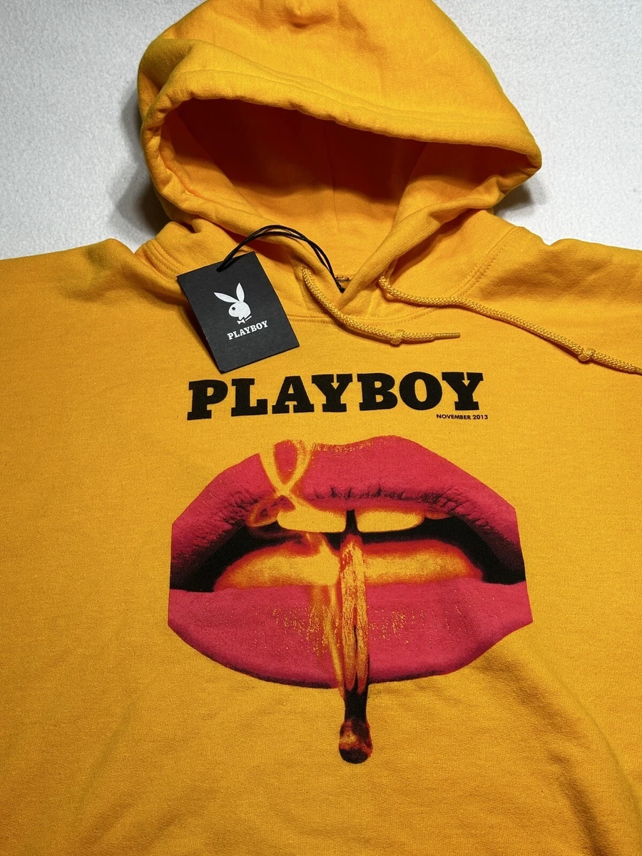 NWT Playboy Hoodie Adult XL Graphic Print November 2013 Lauren