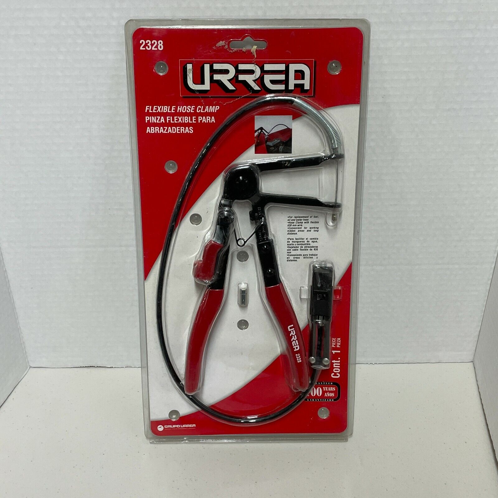 New URREA 2328 Flexible Hose Clamp with 630MM Wire 