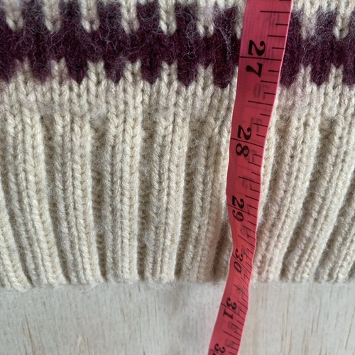 Maglione uomo Topman pesante over fair isle maglia con misto lana taglia M - Foto 9 di 10
