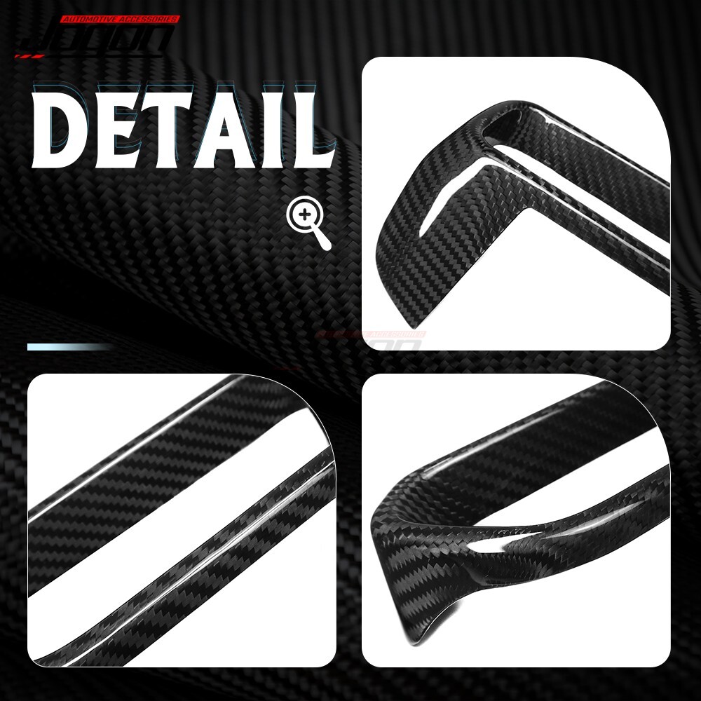 Dry Carbon Dash Air Vent Cover For Lotus Emira Coupe V6 2022-2024 AC Outlet Trim
