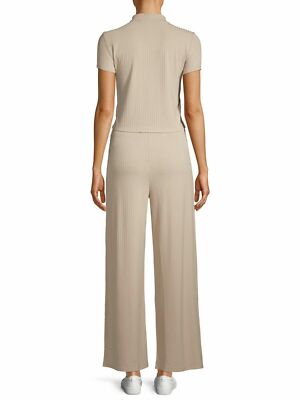 Ensemble Deux Pièces No Boundaries – Col Factice – Beige – Taille L Juniors – Neuf