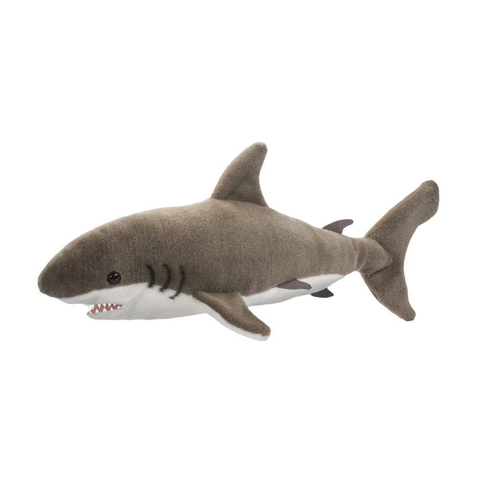 DOUGLAS CUDDLETOY Hai "Smiley" Plüschtier Stofftier Plüsch-Kuscheltier Shark ca. 36 cm