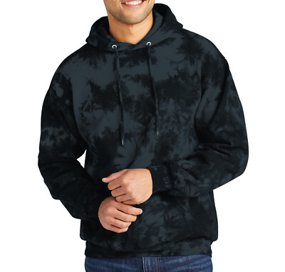 Mens Hoodies Bulk Tie Dye Hoodies Crowns Men's Tie Dye Long Sleeve